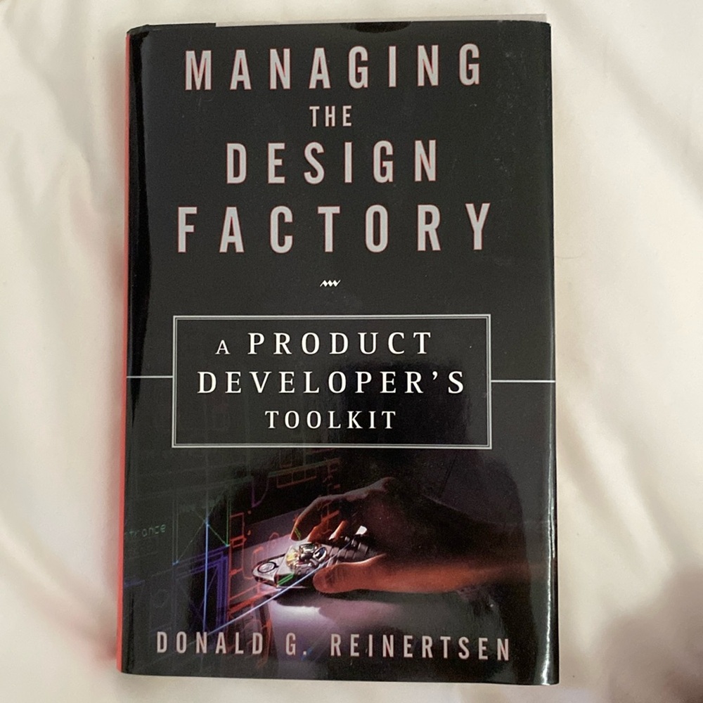Managing the design factory book